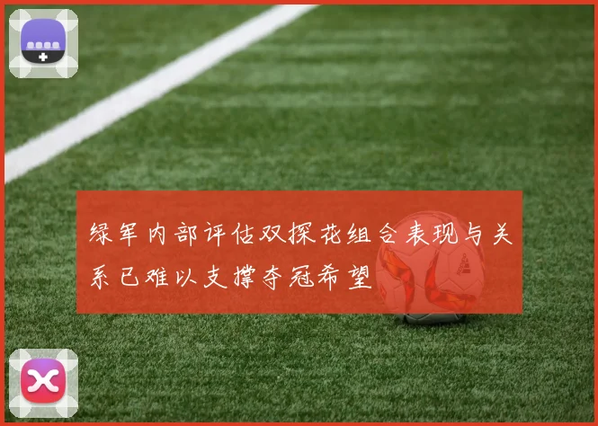 绿军内部评估双探花组合表现与关系已难以支撑夺冠希望
